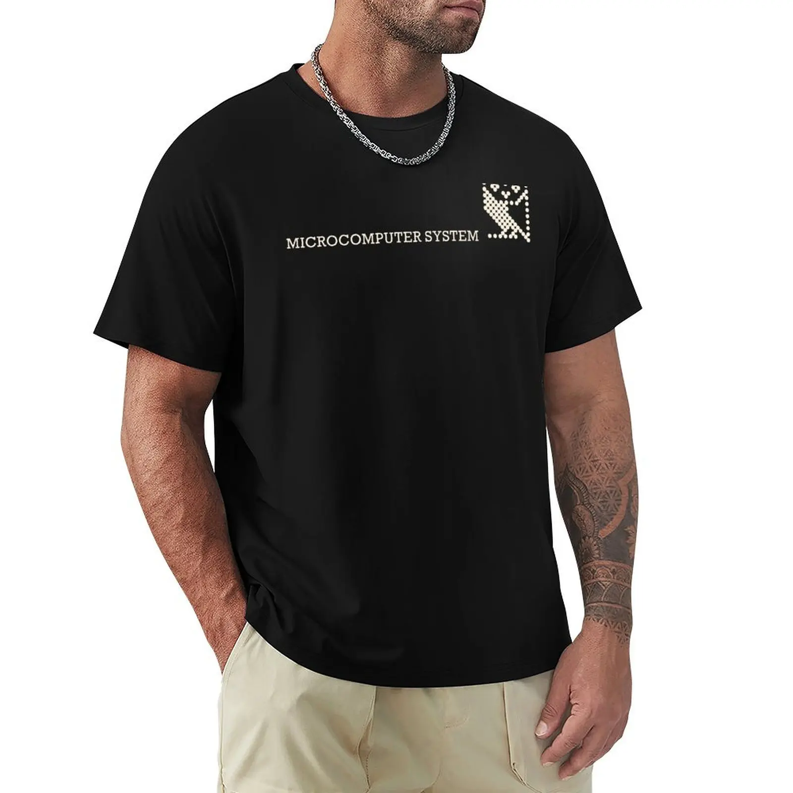 BBC Micro logo 2 T-Shirt man t shirt luxury T-Shirt