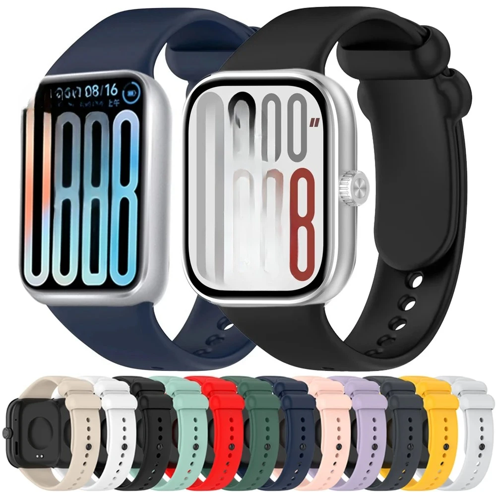 حزام سيليكون لـ Xiaomi Mi Band 8 Pro/9 Pro سوار معصم بديل رياضي Correa لساعة Xiaomi Redmi 5/4 ملحقات #1