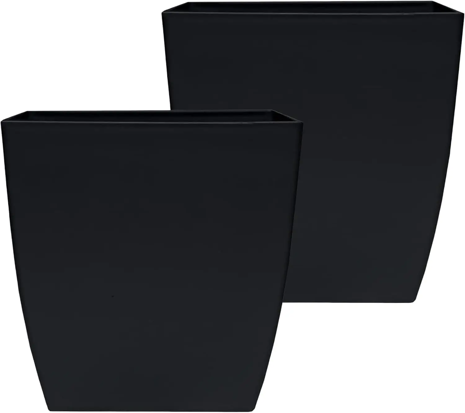 وعاء نباتات مربع ذاتي السقي من Aria مع تصريف - مزارعي كلاسيكي للنباتات الخارجية والنباتات الداخلية - Lightwei #1