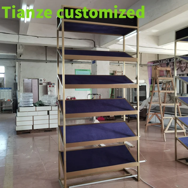 

Customized-Pedestal Jewellery Display Jewelry Shop Decoration