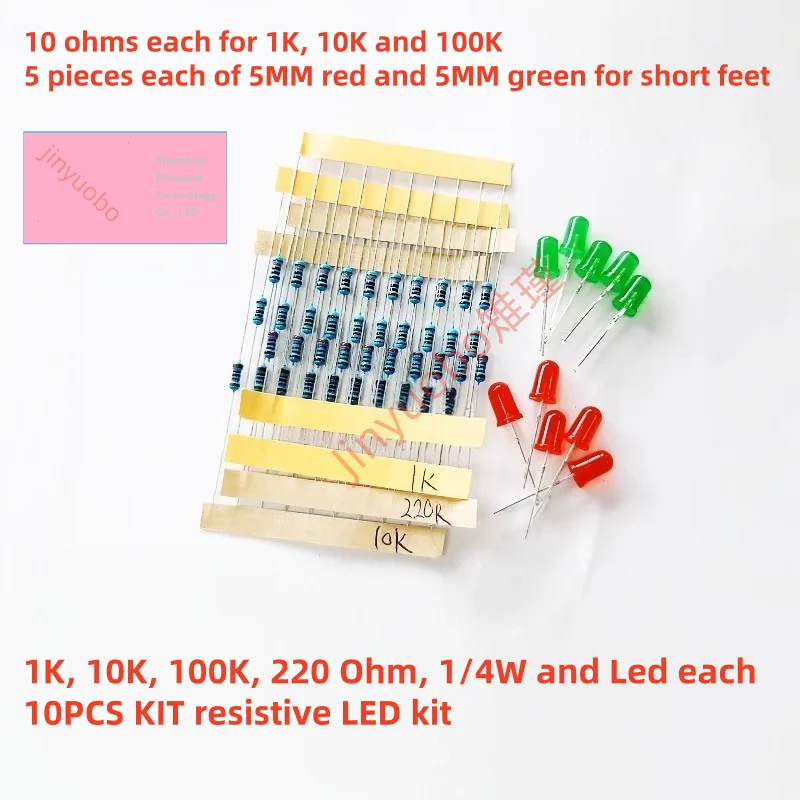 1K, 10K, 100K, 220 …