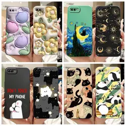 Case For Apple iPhone 7 8 Plus Cover Cute Panda Square Liquid Silicone Cases Soft Fundas Coque for iPhone 7 8 7plus 8plus Bumper