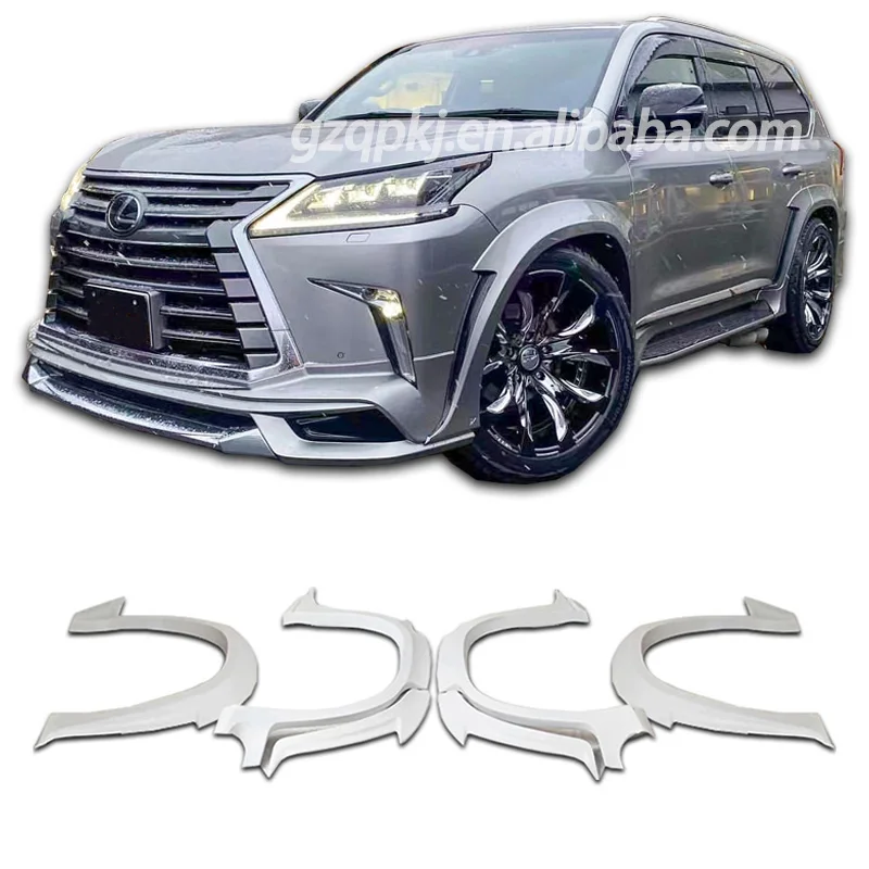 Applicable to Lexus LX570 body kit  carbon fiber wide  wheel eyebrow WALD version   fender