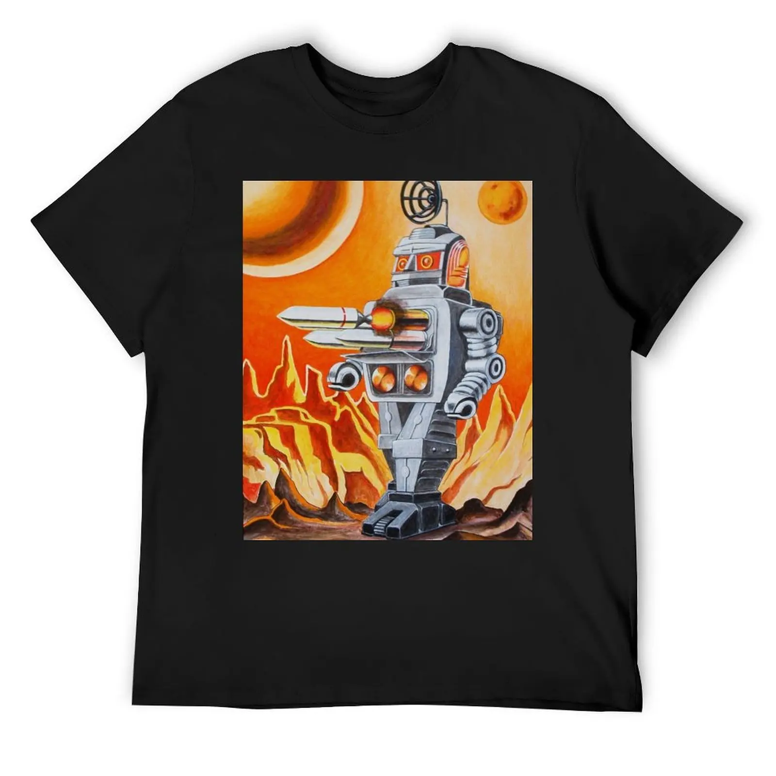 MISSLE ROBOT T-Shirt cheap stuff Short sleeve tee compression shirt men