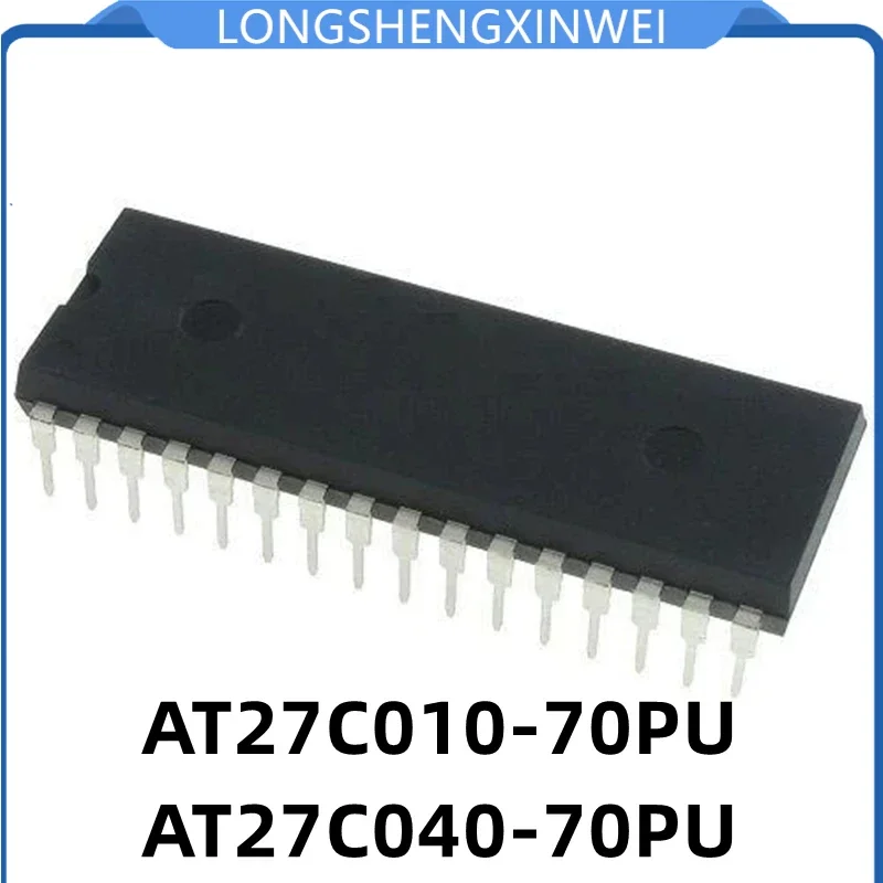 1PCS NEW AT27C040-70PU  AT27C010-70PU DIP32 Memory Chip Directly Inserted Into  Microcontroller