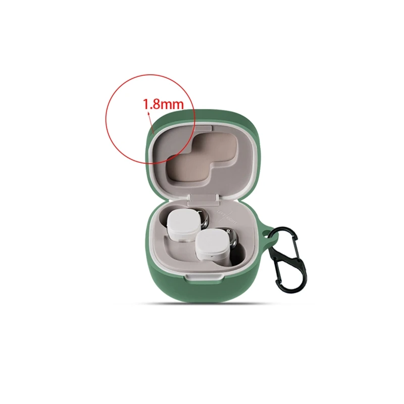 يصلح ل الصوت تكنيكا ATH-SQ1TW سماعة حامي غطاء للصدمات مكافحة الغبار واقية كم الإسكان ارتداء مقاومة