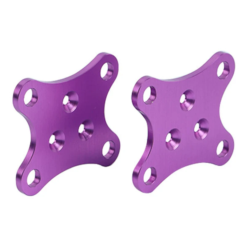 

Customized Metal Parts 6061 Aluminum Anodized Purple Multi-Hole Arc Spacer, Lightweight Aluminum Mounting Plate