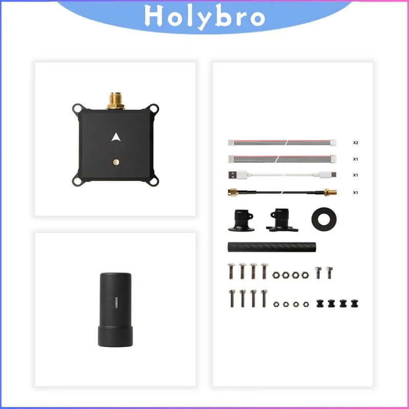 

HolyBro 2025 Новый H-RTK NEO-F9P со спиральной, базовой станцией и вертикальными патч-антеннами для высокоточного позиционирования GNSS