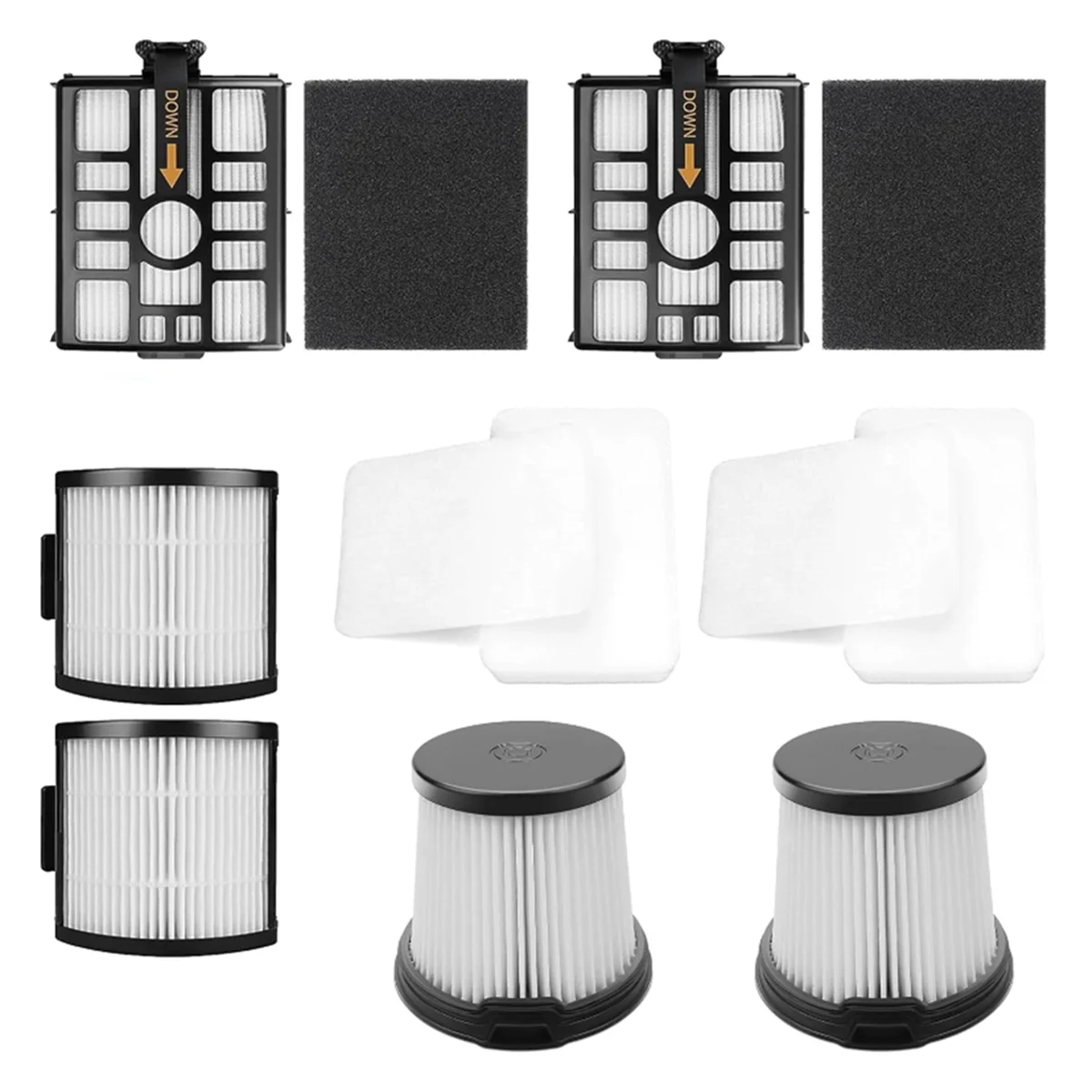 IW3511 Filter Replacement Kit For IW3511 Detect Pro Cordless Vacuum Cleaner HEPA, Base Pre-Filter, Foam Filter