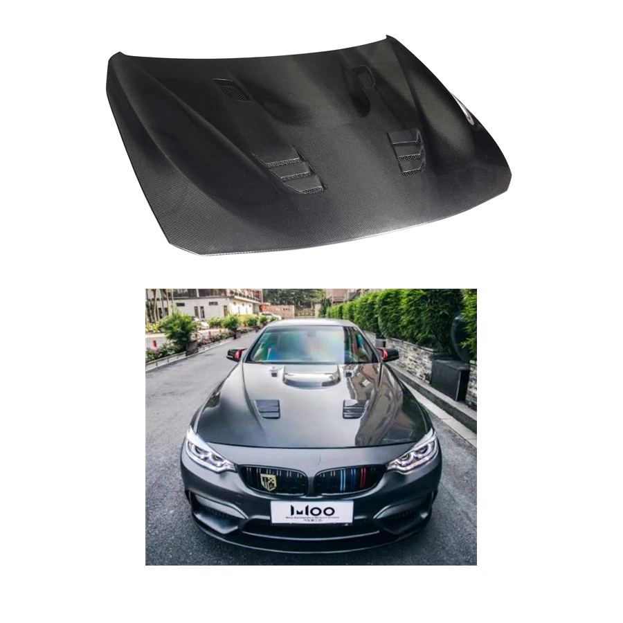 BMW F30 Accessories M4 Style Bonnet Carbon Fiber Hood For BMW F30 3 Series Upgrade BMW F30 Carbon Fiber Hood