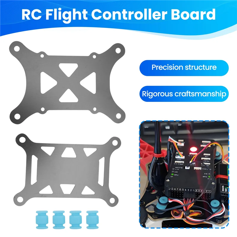 FORW-Glasfaserplatine Anti-Vibrations-Dämpfungsplattenhalterung für RC Pixhawk PX4 APM Flight