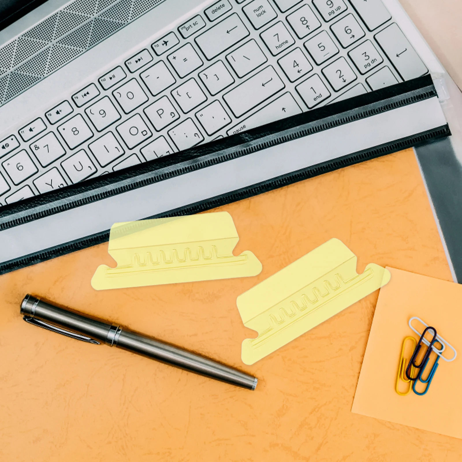 

20Pcs Hanging File Folder Inserts Tabs Small Design Lightweight Office Supplies Document Organizer Binder File