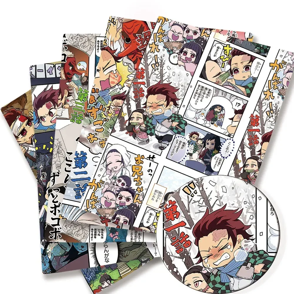 Tessuto Demon Slayer Cartoon Hot FAI DA TE 140x50 CM Poliestere cotone Fabrichandmade cucito patchwork tessuto stampato tessuto anime tessuto