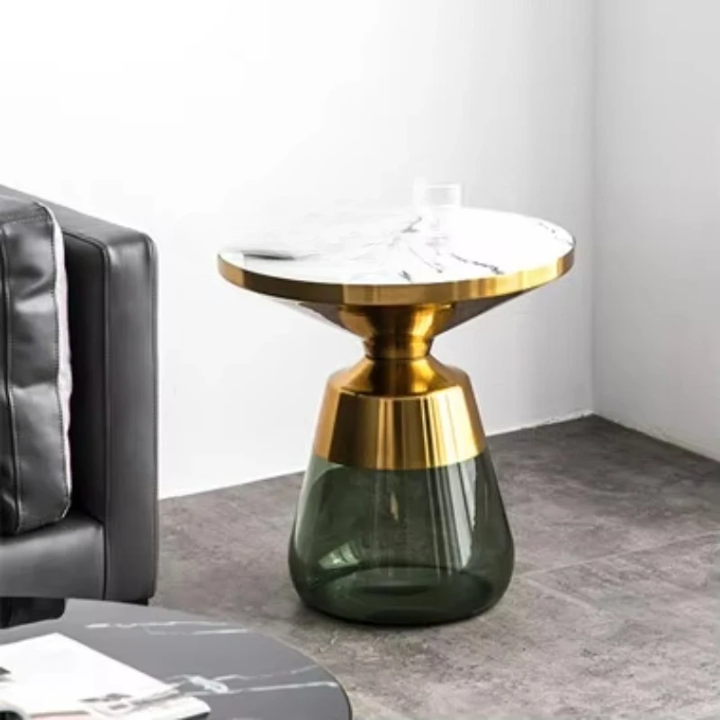 Coffee table wedding catering luxury furniture new glass sales set living room marble coffee table