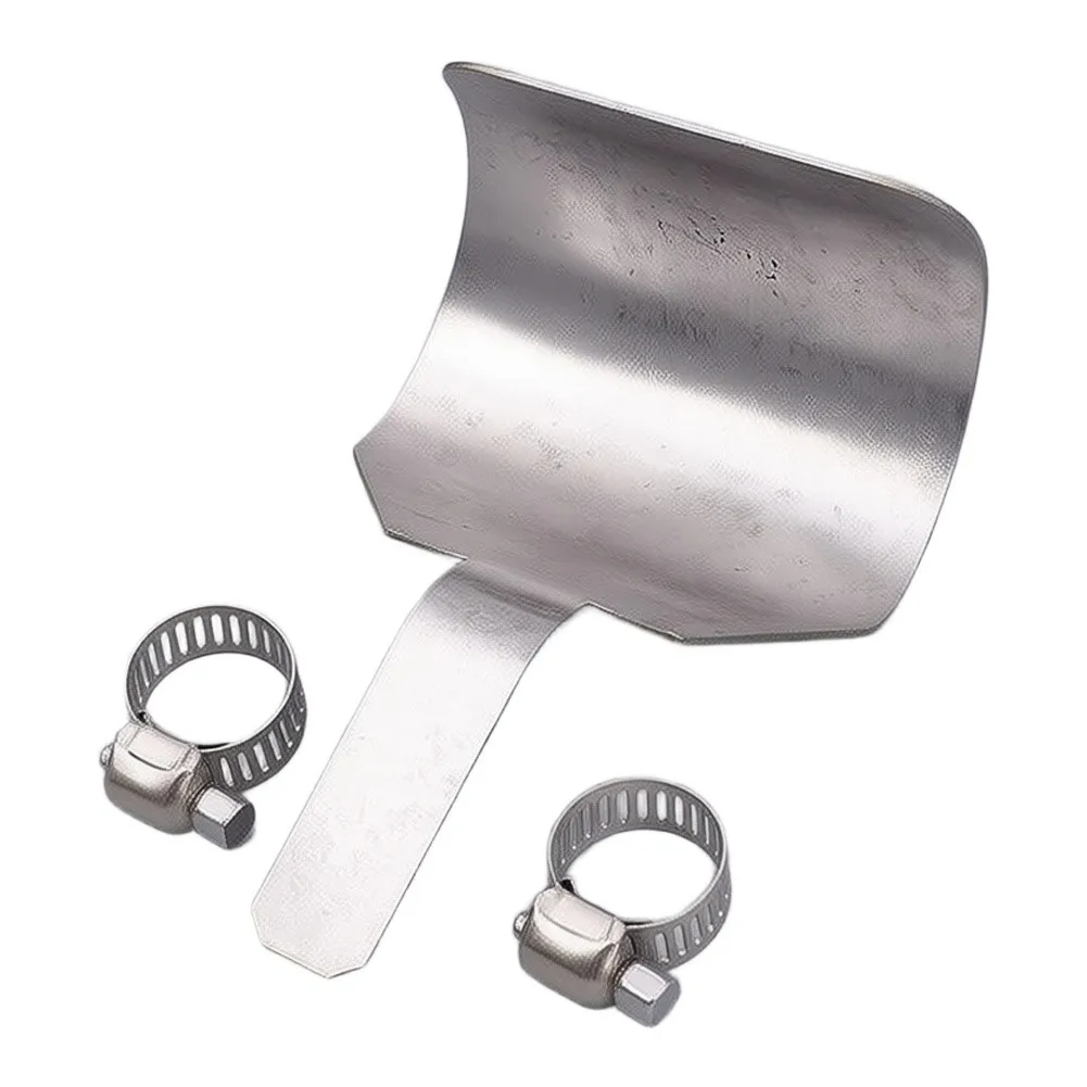 For MAPP Gas Torches Welding Fire Shield For Safer Welding Tasks High Temperature Resistance Thick Stainless Steel Construction