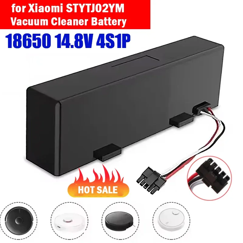 18650 14.8V 98000mAh 4S1P Sweeper Battery for Xiaomi Mijia M