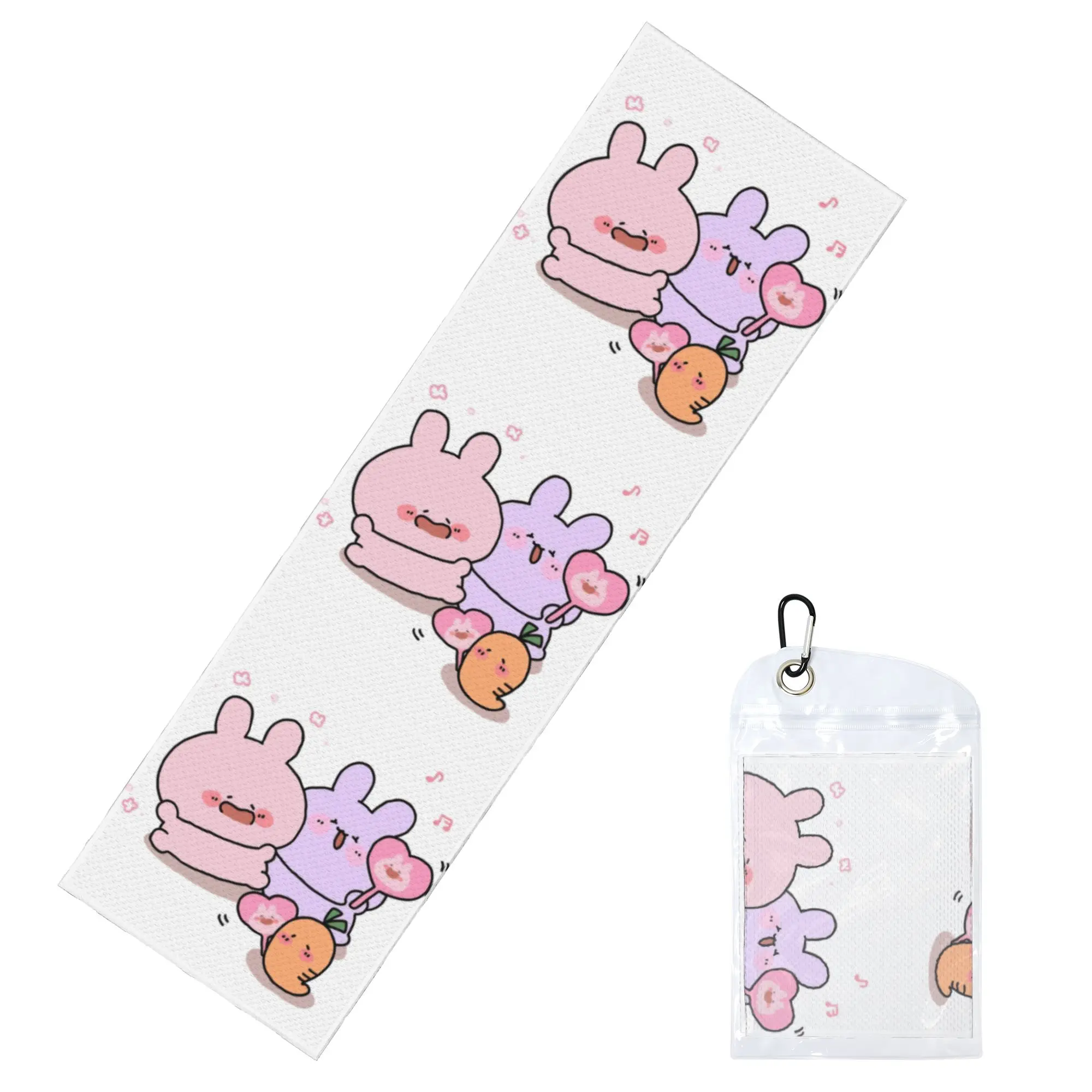 Asamimichaan Anime Cartoons Asamimi Cold Exercise Towel   Super Soft Breathable Instant Cooling Towel Swimming Towels
