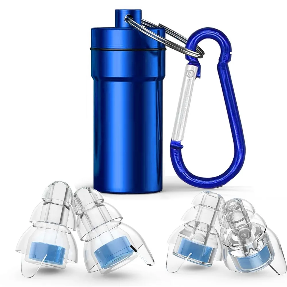 

High Fidelity Concert Earplugs for Concerts Musicians Earplugs for Noise Reduction Ear Protection for Music Festivals