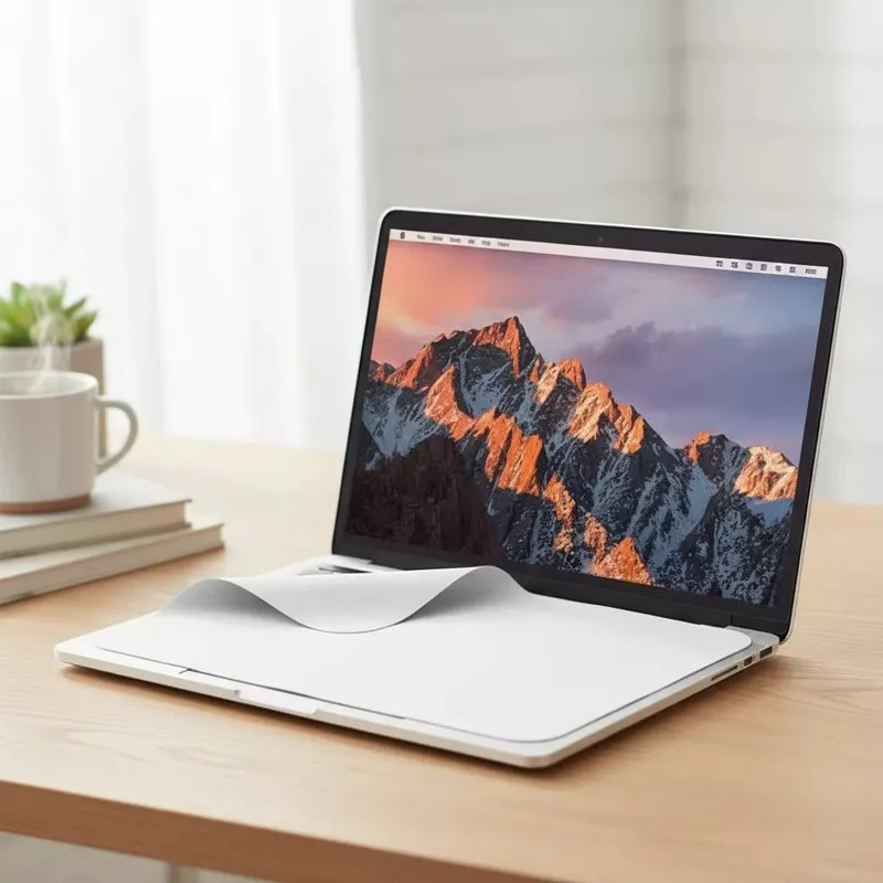 Keyboard Dust Proof Cloth For MacBook Pro 14/16 Air 13.6/15.3, Ultra Thin Protective Cover, Anti-Scratch & Washable Cleaning Set