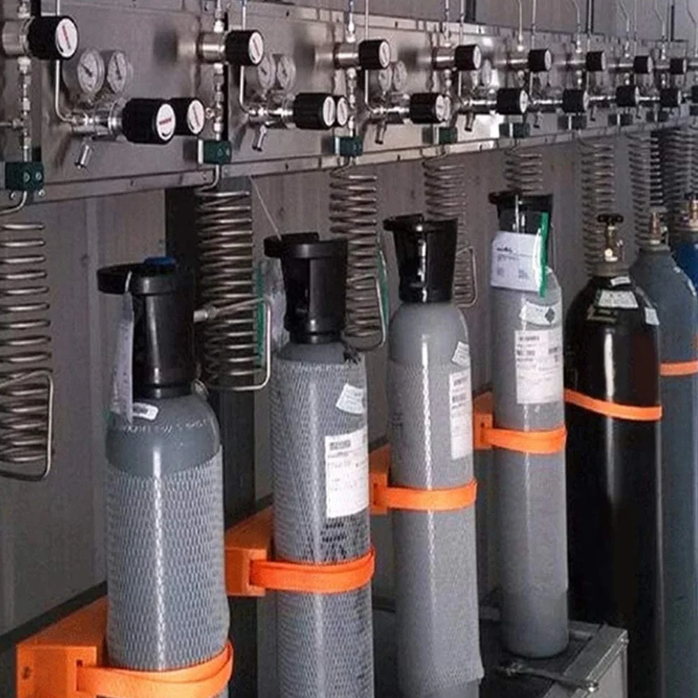 B28C-اسطوانة شنت قوس اسطوانة الغاز قوس دائم ABS حامل اسطوانة الغاز للتخييم متنقل RV قافلة