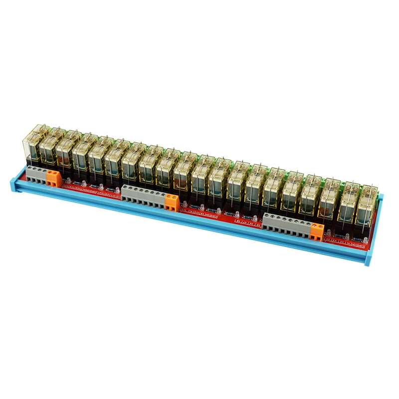 20 Channels 2NO 2NC  Dual Group Relay Module  8A 12V/24V Electromagnetic Relays Relays  for Indicator Light