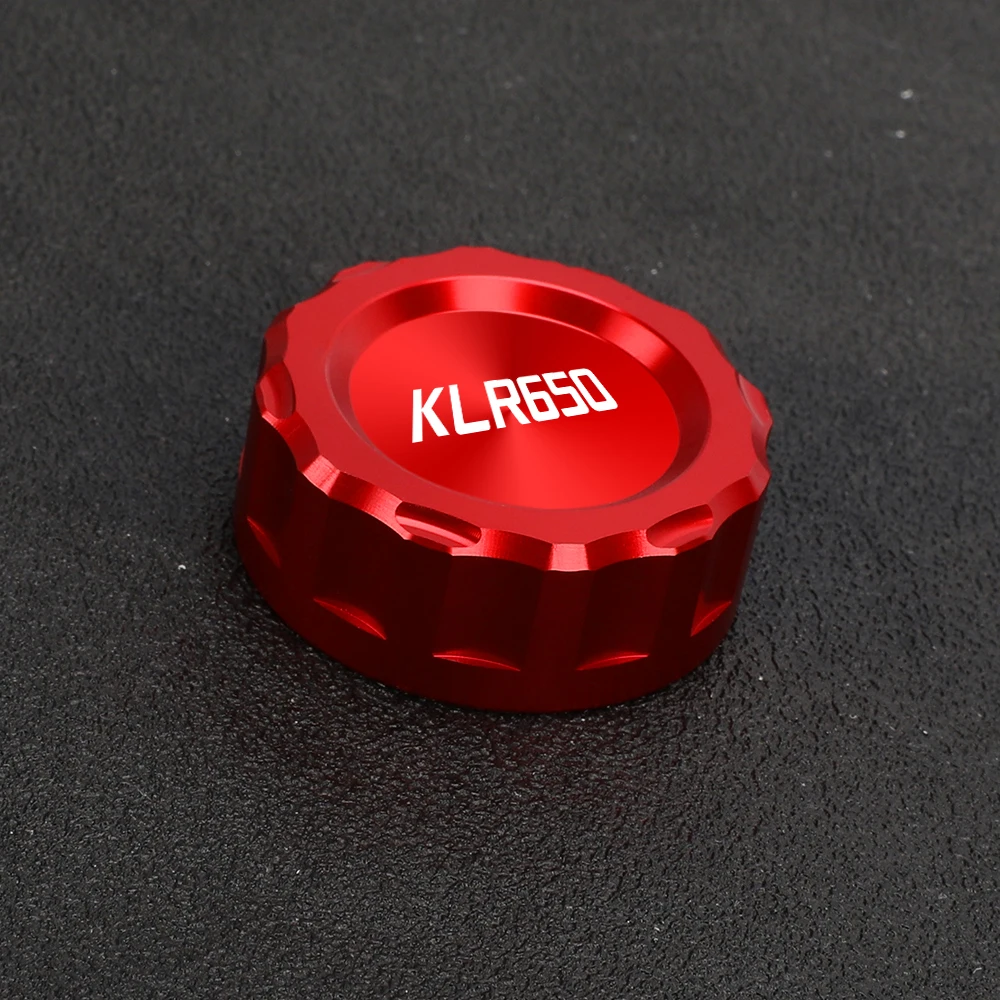 For Kawasaki KLR650 KLR 650 1984-2015 2014 2013 2012 2011 2010 2009 2008 Motorcycle Oil Tank Cap Brake Fluid Reservoir Cover