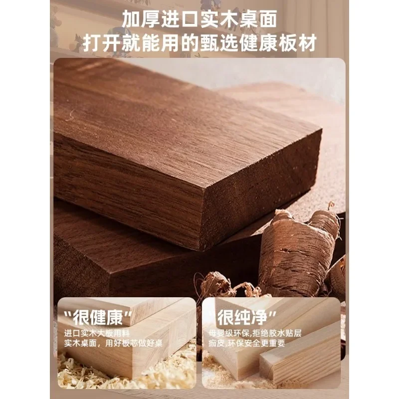 Computer desk Solid wood corner corner bedroom Home desktop e-sports table Desk desk Bookshelf