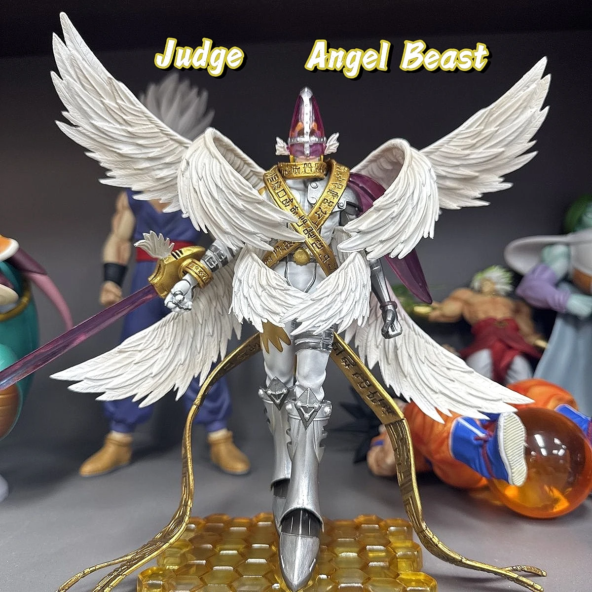 Disponibile 20 cm Angemon Digimon A Limited figurine Pet Da Collezione PVC Ornamento dragon ballz figure anime artigianato oys Regali