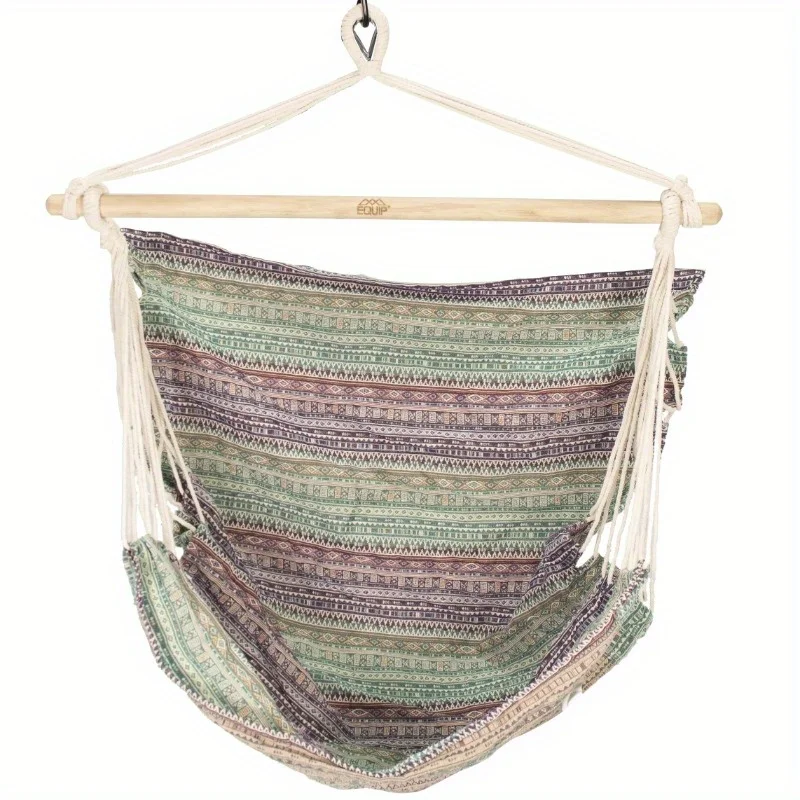 

Single hammock chair, includes tree straps and carabiner to attach to chair loops