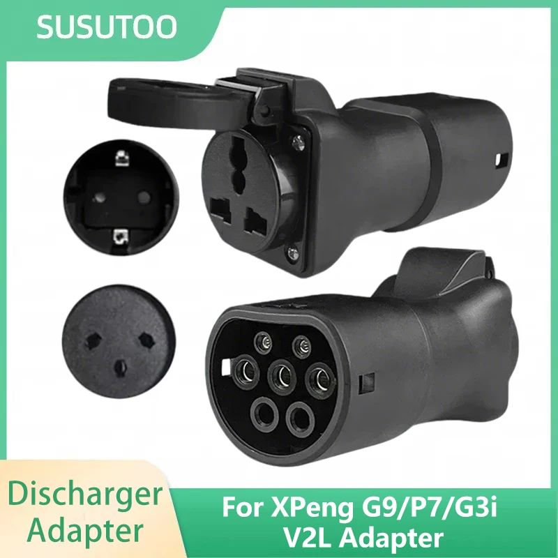 

Type2 ICE62196 Xpeng G9 P7 G3i V2L Adapter Vehicle to Load Discharger Fit Xpeng 16A 3.5KW V2L for G9 P7 G3i EV Discharger