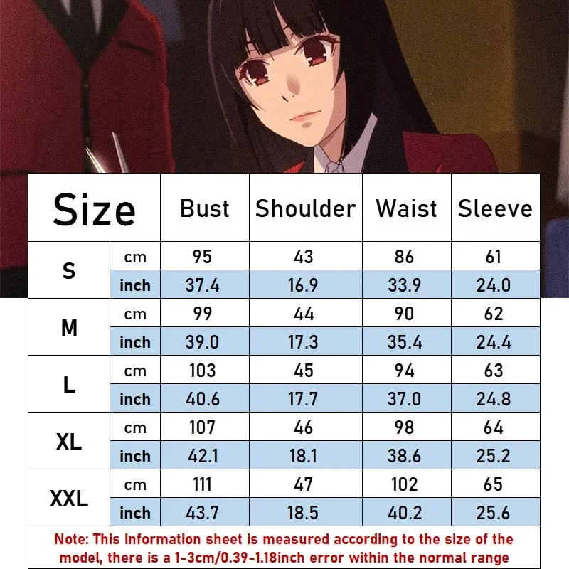 Jabami Yumeko Cosplay Costume Anime Kakegurui Cosplay Compulsive Gambler Japanese School Girls JK Uniform Halloween Costumes image 6