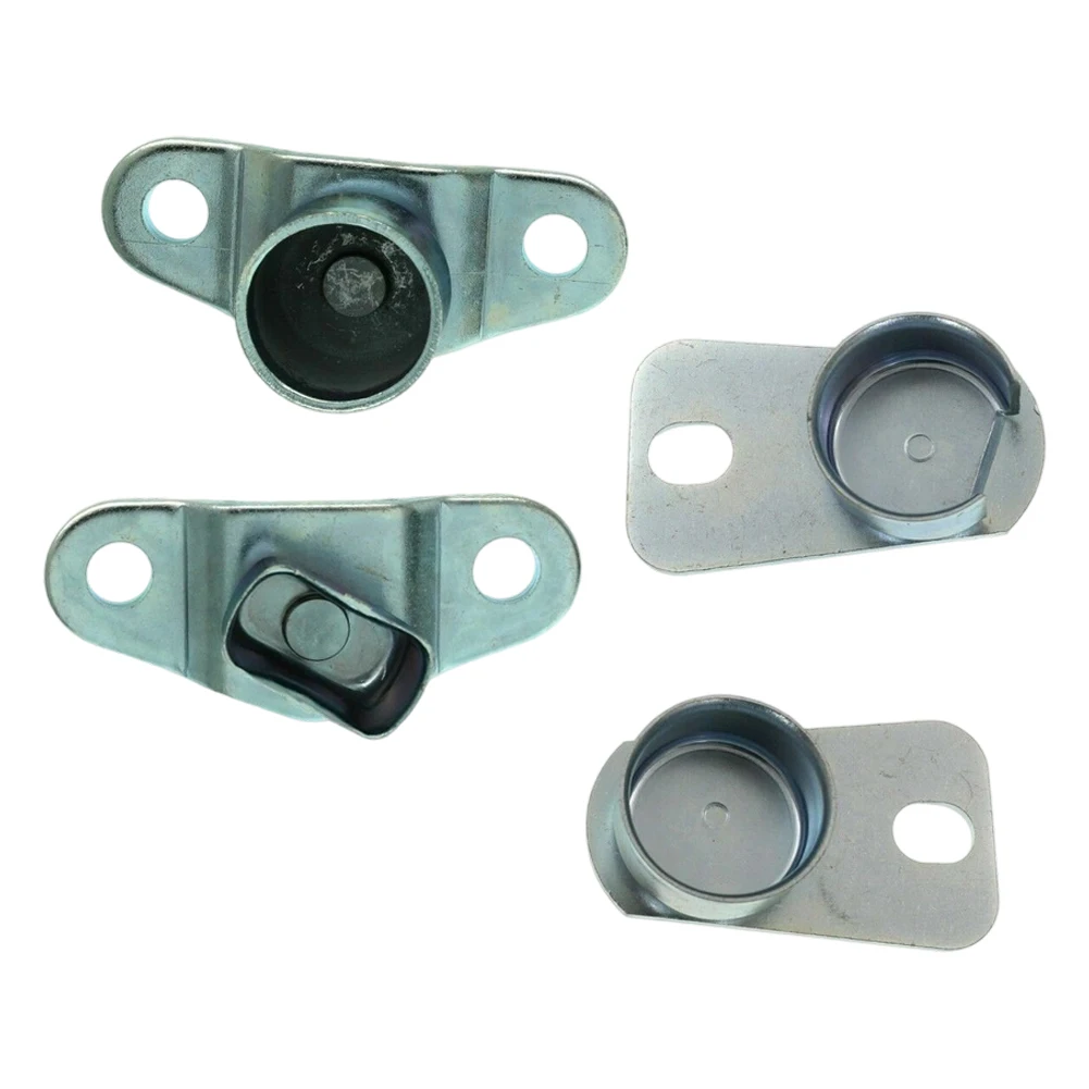 Set Of 4 Tailgate Hinge Driver And Passenger Side For Chevrolet C1500 1988-1999 Door Hinge Conversion Kits Car Accessories