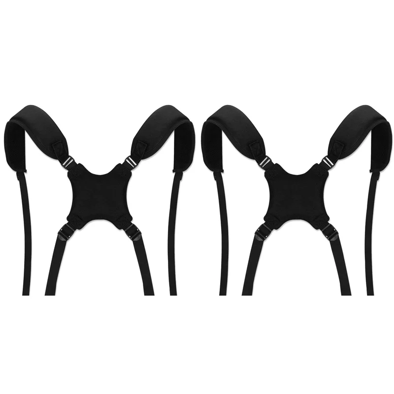 

2X Portable Golf Shoulder Strap Golf Bag Strap Replacement Comfort Shoulder Adjustable Strap Golf Bag Accessories-T34C