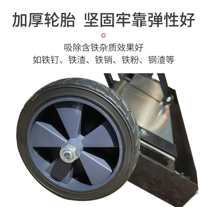 Hand-pushed magnet Super suction Magnetic scavenger Cleaning iron filings pin