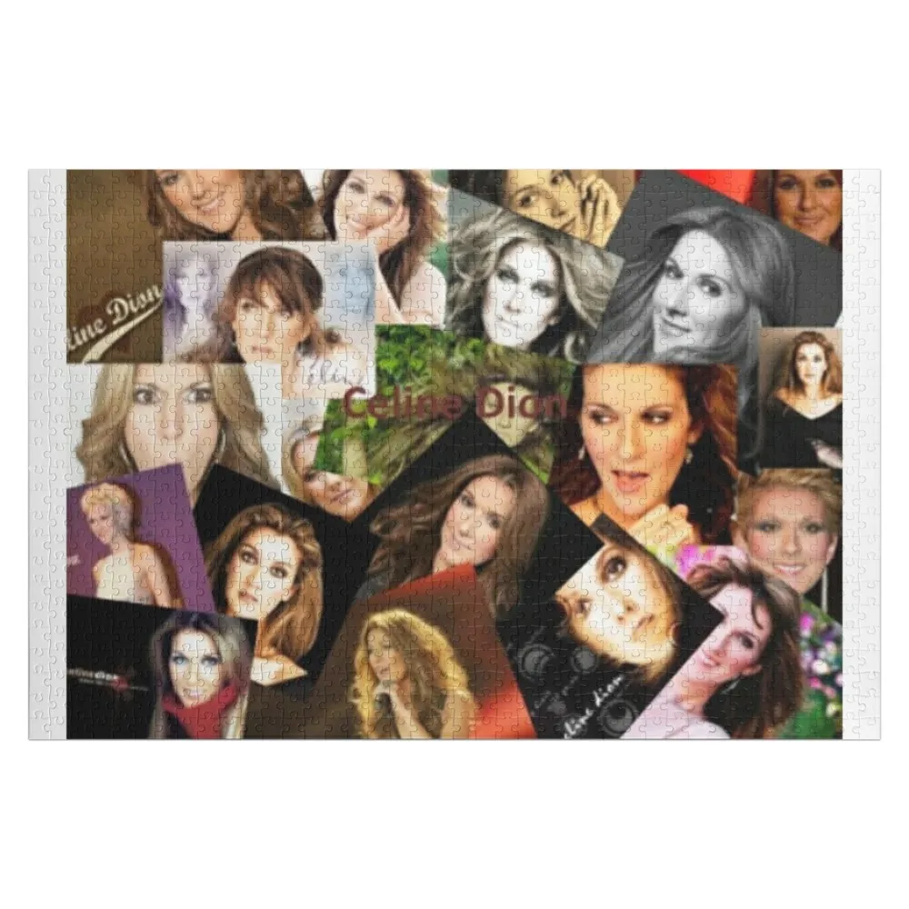 

Celine Dion Allbum Photo Collection Jigsaw Puzzle Baby Toy Personalised Jigsaw Custom Child Custom Wood Puzzle