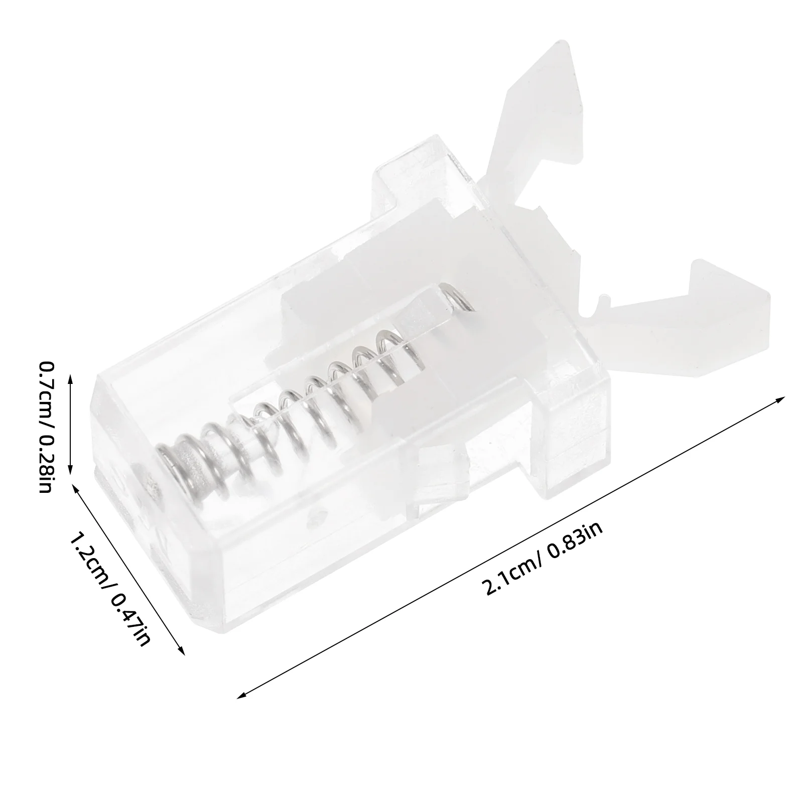 10 pièces poubelle boucle poubelle poubelle boutons poussoirs déchets pressage interrupteur Clips push-type plastique poubelle serrure remplacer