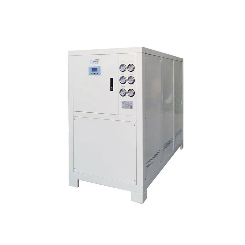 CE Standard 20 Ton Industrial Water Chiller Electrical Central Air Conditioner for Household Use R-410a Refrigerant
