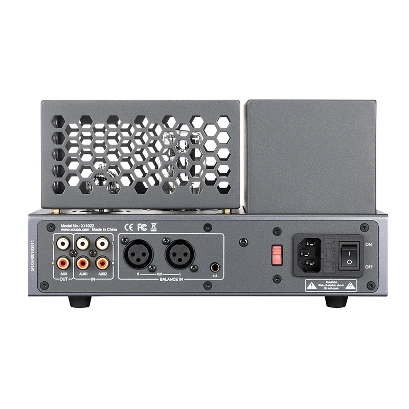 XDUOO TA-20 Plus Amplificador de auriculares de tubo equilibrado TA20 Plus Clase A Potencia de salida de entrada/salida balanceada hasta 2000 mW