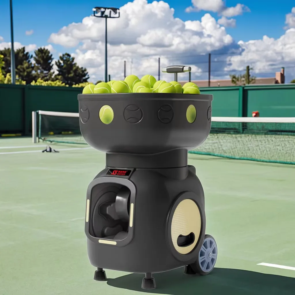 APP Control Tennis Serve Launcher Outdoor Professional Training Equipment