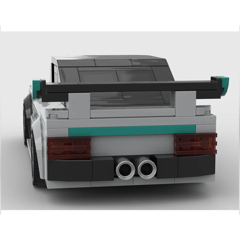 298 STKS Nieuwe MOC ​ ​   City Highway 1992 E190 Evo2 Custom Edition modulaire bouwstenen voor kinderen speelgoedcadeau