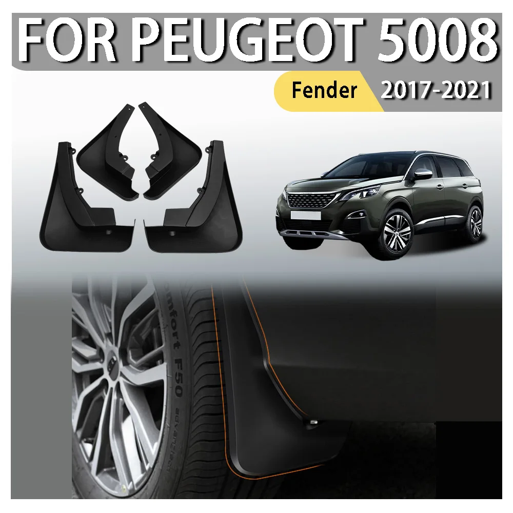 

Car Styling ABS Plastic Fender For Peugeot 5008 2017 2018 2019 2020 2021 Car Decoration Car Upgrade Cars Accessories