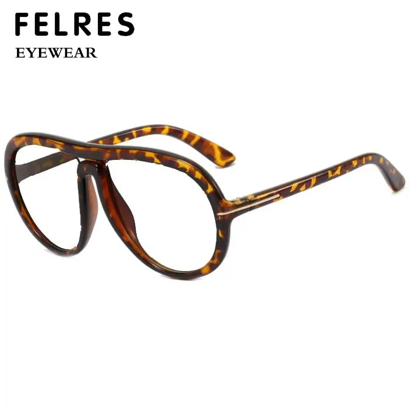 Designer Oval High Definition Blue Light Blocking Reading Glasses Men Women Clear Lens Optical Eyewear Prescription Glasses