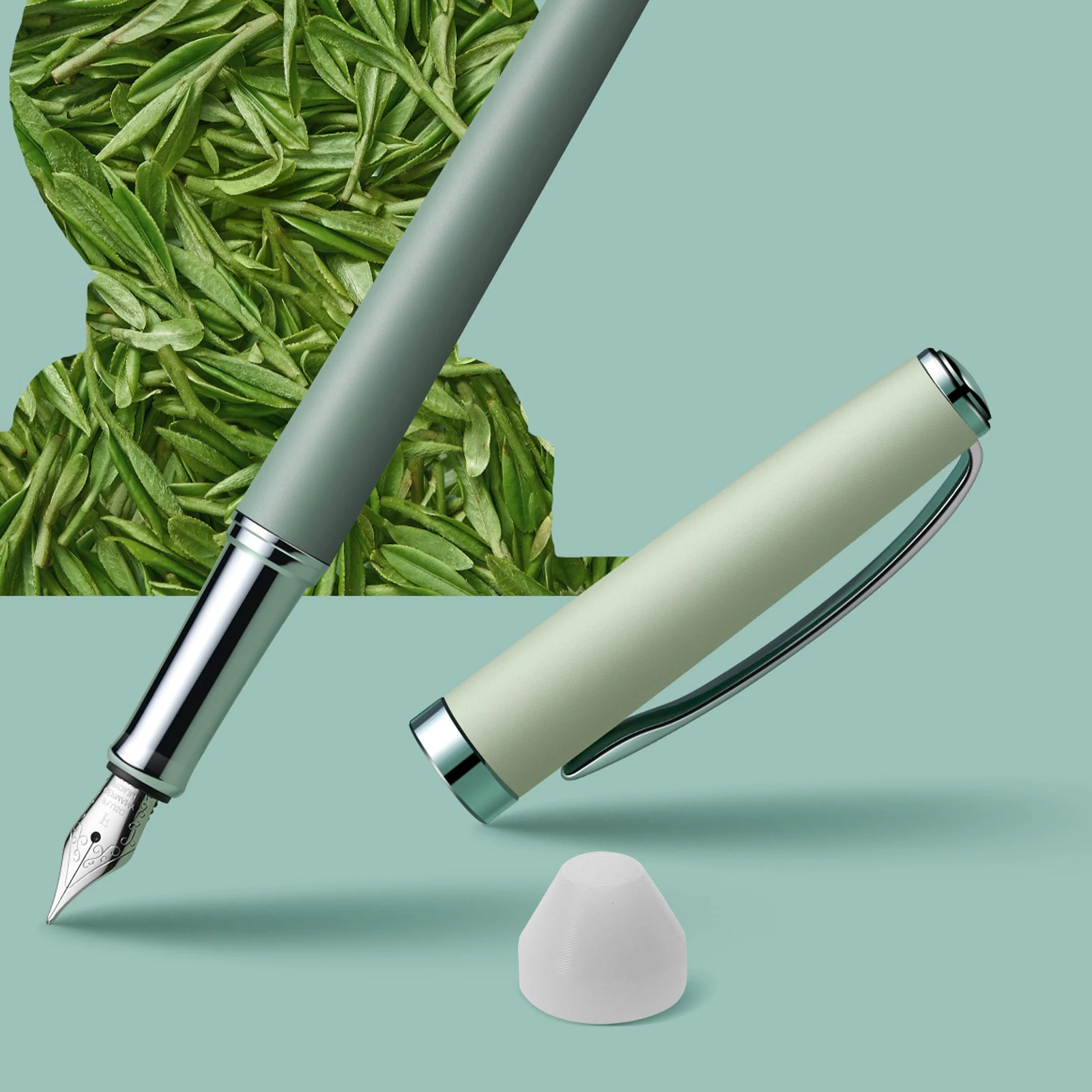 

White Insulating Bushing Non-stick Pen Turning Erasable Insulation Wear-resistant