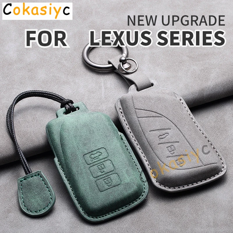 Leather 2/3 Buttons Car Key Cover Case For Lexus NX IS RX ES GX LX LS UX GS 200 260 300 350 NX200 NX300 RX350 ES300 Accessories