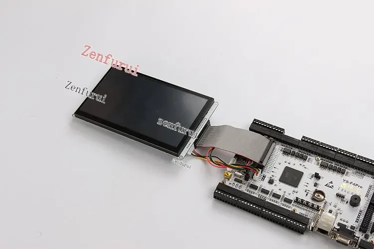 7-Inch Resistive Screen Ra8875 Driver 16-Bit Interface 8080 LCD Provides STM32 Source Code