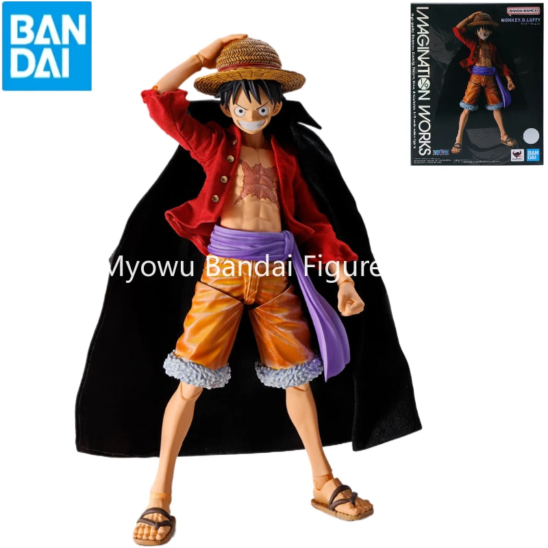 In Stock Brand New Genuine Bandai IMAGINATION WORKS Series Regular Version Monkey D. Luffy. Anime Figure Collection Gift