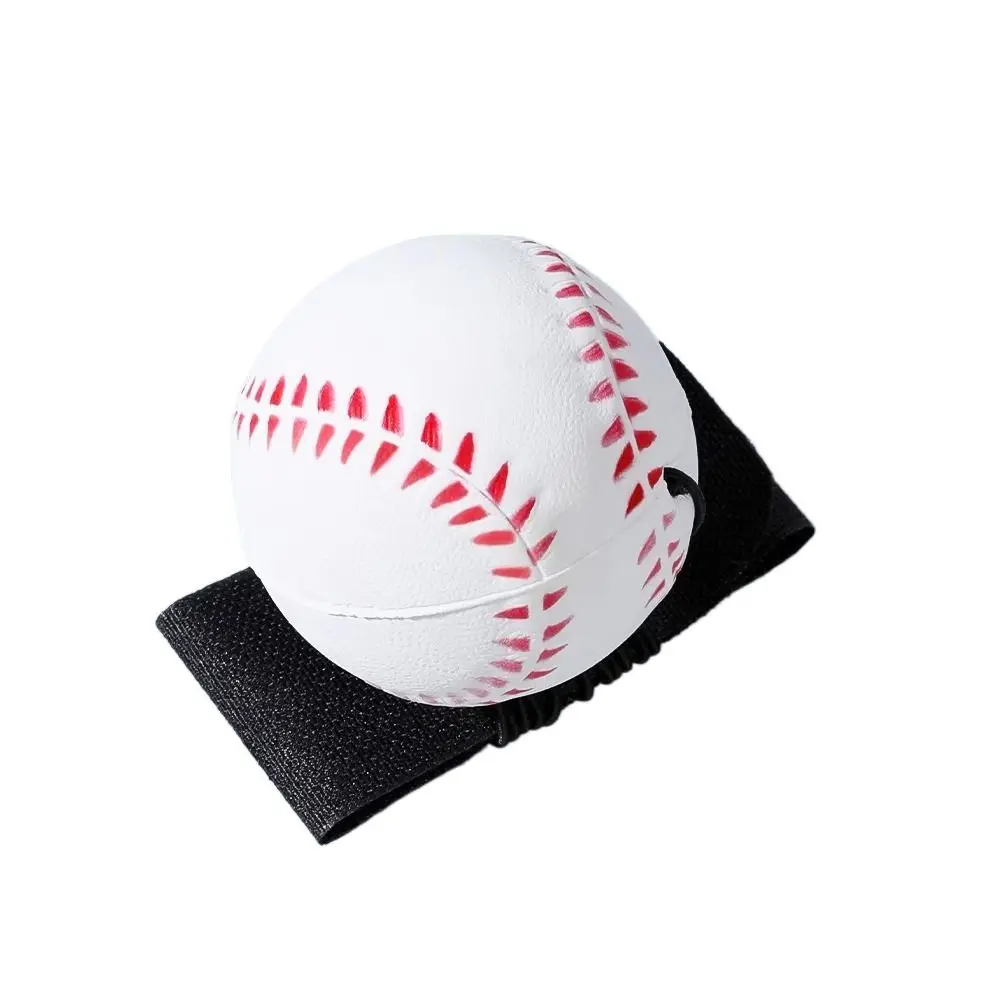 Pelota de retorno que rebota elástica en cuerda, juego de pelota de mano, pelota de rebote de mano aburrida, pelota hinchable de tenis y baloncesto con correa elástica