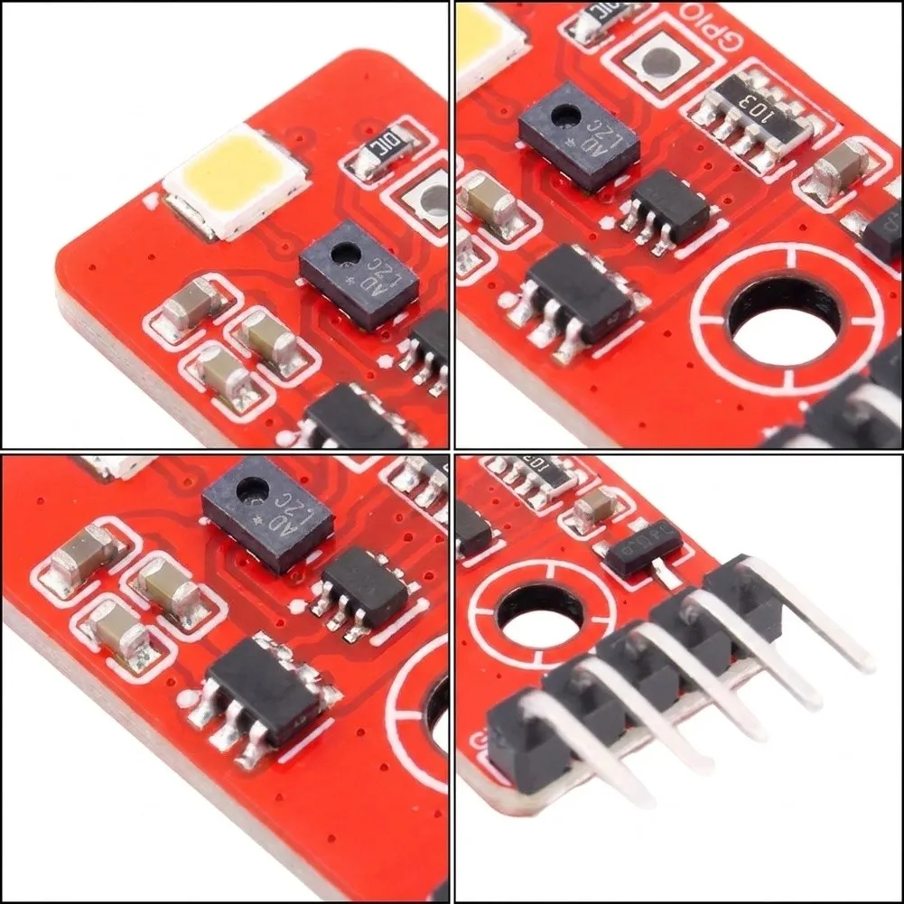 AS7341 11-Channel Multispectral Sensor Module 350-1000nm Spectral Analysis Detector With Flicker Detection For IoT Projects