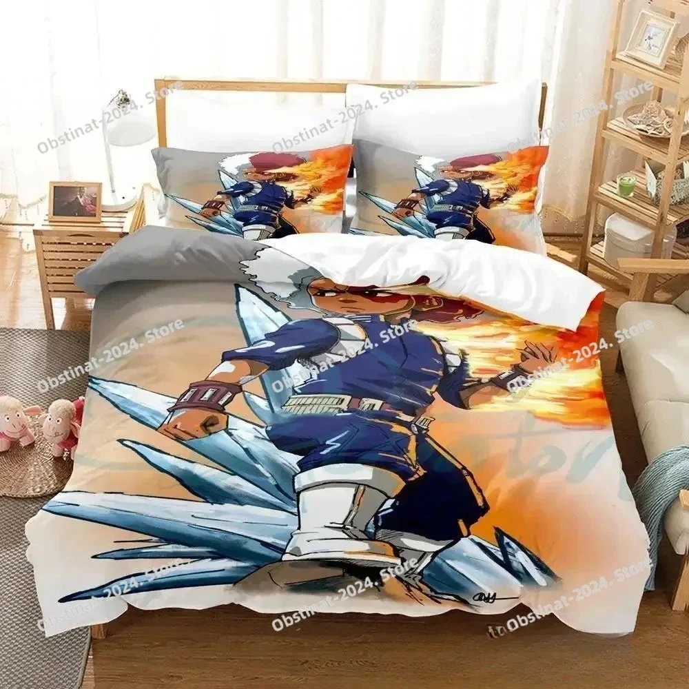 New The Boondocks Bedding Set Print With Pillowcase Bed Duvet Cover Soft Single Double Queen Super King Size Aldult Kid Bedroom