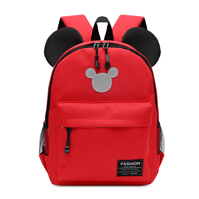 New Disney kindergarten bag cartoon Mickey children's backpack 2-5 years old boys and girls school bag travel backpack